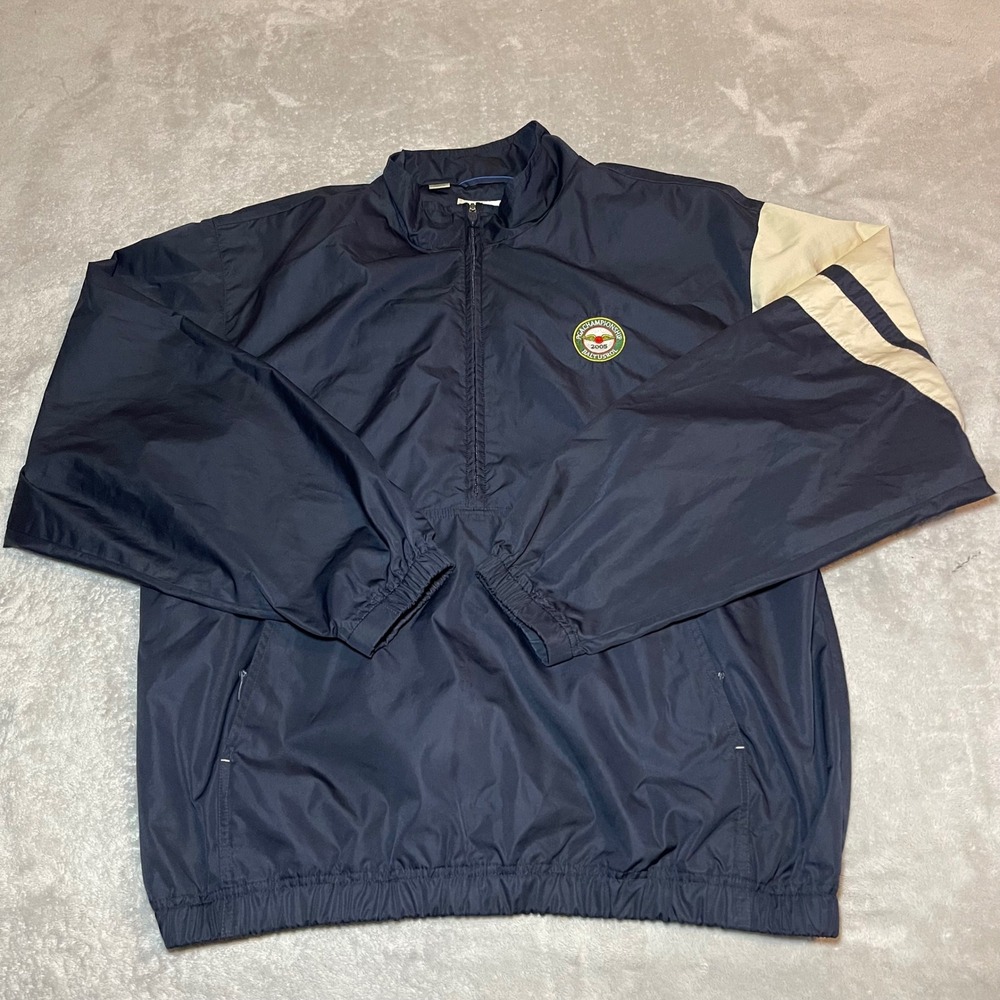 Cutter & Buck Jacket Mens XL Navy 2005 PGA Championship Baltusrol Windbreaker